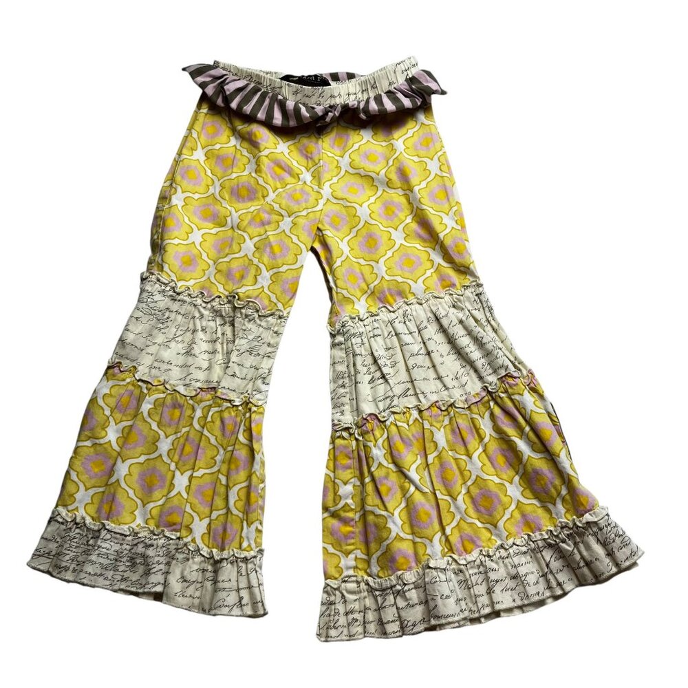 Mustard Pie Girls Ruffle Pants Size 4T